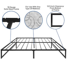 Load image into Gallery viewer, 14 in Metal Platform Bed Frame in a Box (No Box Spring Required) - King