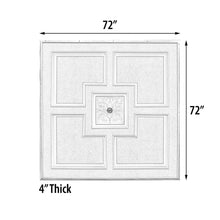 Load image into Gallery viewer, Majestic Tray Ceiling Medallion 72 inches Square