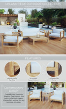 Load image into Gallery viewer, Upland Outdoor Patio Teak Chaise by Modway