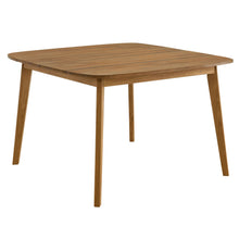 Load image into Gallery viewer, Vienna 46" Square Outdoor Patio Teak Wood Dining Table by Modway