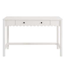 Load image into Gallery viewer, Emmeline 1-Drawer Scallop Writing Desk by Modway
