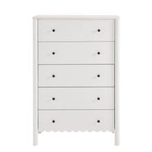 Load image into Gallery viewer, Emmeline Scalloped 5-Drawer Chest by Modway