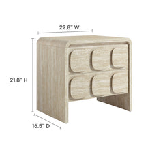 Load image into Gallery viewer, Toscana 2-Drawer Nightstand by Modway