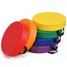 Load image into Gallery viewer, 6 Pieces 15 Inch Round Toddler Floor Cushions-Multicolor