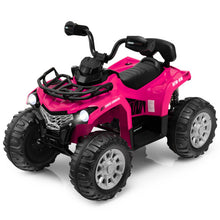 Load image into Gallery viewer, 12V Kids Ride On ATV 4 Wheeler with MP3 and Headlights-Pink