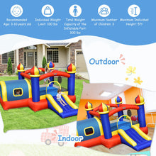 Load image into Gallery viewer, Inflatable Castle Kids Bounce House with Slide Jumping