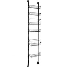 Load image into Gallery viewer, Over the Door Pantry Organizer with 6 Adjustable Shelves