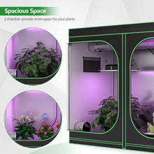 Load image into Gallery viewer, 4 x 8 Grow Tent with Observation Window for Indoor Plant Growing-Black