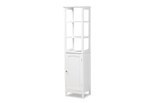 Load image into Gallery viewer, Baxton Studio Beltran Modern and Contemporary White Finished Wood Bathroom Storage Cabinet