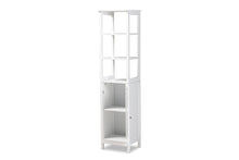 Load image into Gallery viewer, Baxton Studio Beltran Modern and Contemporary White Finished Wood Bathroom Storage Cabinet