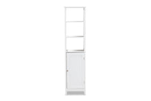 Load image into Gallery viewer, Baxton Studio Beltran Modern and Contemporary White Finished Wood Bathroom Storage Cabinet