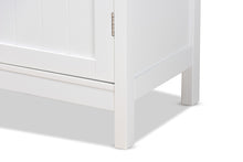 Load image into Gallery viewer, Baxton Studio Beltran Modern and Contemporary White Finished Wood Bathroom Storage Cabinet