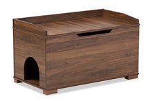 Load image into Gallery viewer, Baxton Studio Mariam Modern and Contemporary Walnut Brown Finished Wood Cat Litter Box Cover House