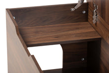 Load image into Gallery viewer, Baxton Studio Mariam Modern and Contemporary Walnut Brown Finished Wood Cat Litter Box Cover House