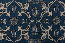Load image into Gallery viewer, Baxton Studio Panacea Modern and Contemporary Blue Hand-Tufted Wool Area Rug