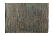 Load image into Gallery viewer, Baxton Studio Michigan Modern and Contemporary Blue Handwoven Hemp Blend Area Rug