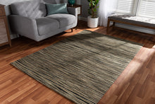 Load image into Gallery viewer, Baxton Studio Shiro Modern and Contemporary Beige and Black Handwoven Hemp Area Rug