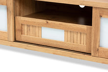 Load image into Gallery viewer, Baxton Studio Gerhardine Modern and Contemporary Oak Brown Finished Wood 1-Drawer TV Stand