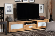 Load image into Gallery viewer, Baxton Studio Gerhardine Modern and Contemporary Oak Brown Finished Wood 1-Drawer TV Stand