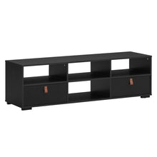 Load image into Gallery viewer, TV Stand Entertainment Media Center Console for TV's up to 60 Inch with Drawers-Black