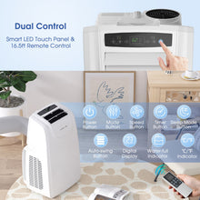 Load image into Gallery viewer, 3-in-1 Portable Air Conditioner with Cooling Fan Dehumidifier Function-12000 BTU