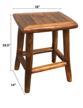 Load image into Gallery viewer, Adirondack Teak Counter Stool