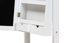 Load image into Gallery viewer, Baxton Studio Madigan Modern and Contemporary White Finished Wood Jewelry Armoire with Mirror