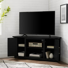 Load image into Gallery viewer, Camden 48" Corner Tv Stand Black