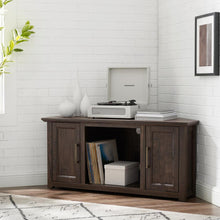 Load image into Gallery viewer, Camden 48" Corner Tv Stand Dark Walnut