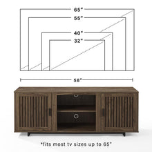 Load image into Gallery viewer, Silas 58" Low Profile Tv Stand Walnut