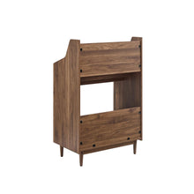 Load image into Gallery viewer, Liam Record Storage Stand Walnut
