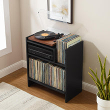 Load image into Gallery viewer, Portland Turntable Stand In Black