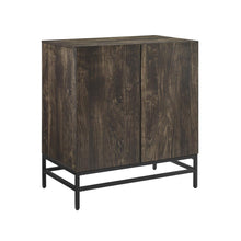 Load image into Gallery viewer, Jacobsen Bar Cabinet Brown Ash/Matte Black