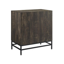 Load image into Gallery viewer, Jacobsen Bar Cabinet Brown Ash/Matte Black