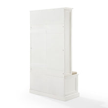 Load image into Gallery viewer, Holbrook Hall Tree Distressed White/Oatmeal