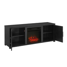 Load image into Gallery viewer, Gordon 58" Low Profile Tv Stand W/Fireplace Black