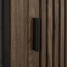 Load image into Gallery viewer, Silas 58" Low Profile Tv Stand W/Fireplace Walnut