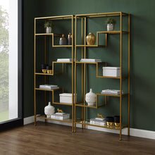 Load image into Gallery viewer, Sloane 2Pc Etagere Set Gold - 2 Etageres