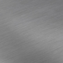 Load image into Gallery viewer, Julia Stainless Steel Top Island W/Uph Square Stools White/Black - Kitchen Island, 2 Counter Height Bar Stools