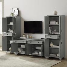 Load image into Gallery viewer, Tara 3Pc Entertainment Set Distressed Gray - Sideboard & 2 Pantries