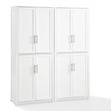 Load image into Gallery viewer, Savannah 2Pc Pantry Set White - 2 Pantries