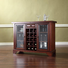 Load image into Gallery viewer, Lafayette Sliding Top Bar Cabinet Mahogany