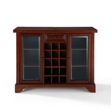 Load image into Gallery viewer, Lafayette Sliding Top Bar Cabinet Mahogany