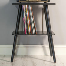 Load image into Gallery viewer, Manchester Turntable Stand In Black