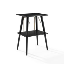 Load image into Gallery viewer, Manchester Turntable Stand In Black
