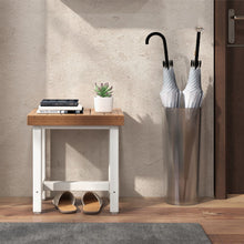 Load image into Gallery viewer, 18 x 12 Inch Waterproof Bathroom hower Stool-Brown