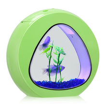 Load image into Gallery viewer, 1Gallon Fish Aquarium Tank with Filter Air Pump-Green