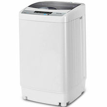 Load image into Gallery viewer, 9.92 lbs Full-automatic Washing Machine with 10 Wash Programs