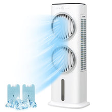 Load image into Gallery viewer, 3-in-1 Evaporative Air Cooler with 9H Timer Remote-White