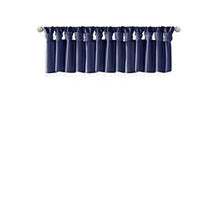 Load image into Gallery viewer, Madison Park Emilia 100% Polyester Lightweight Faux Silk Valance With Beads MP41-6320 By Olliix